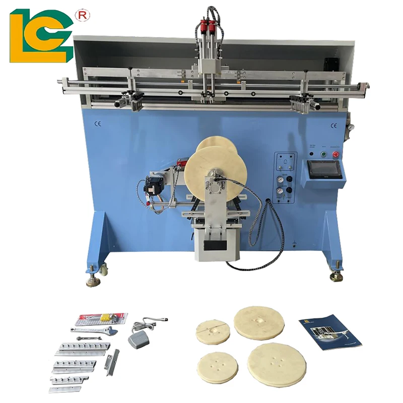 Large Size Semi Automatic Screen Printing Machine for Plastic Buckets