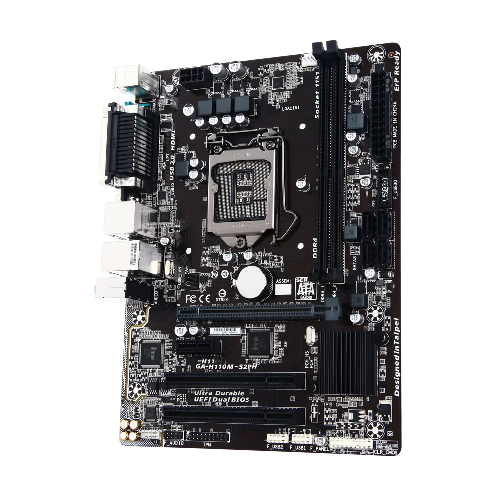 Gigabyte (rev. 1.0 Supports 7th Intel Core Processors Gah110ms2ph