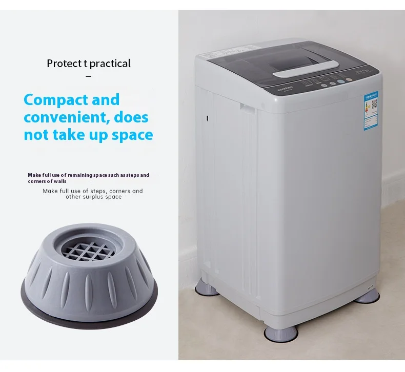 Home Use Fully Automatic Refrigerator Stand Universal Silent Anti-Vibration Plastic Washing Machine Base Drum Heightening
