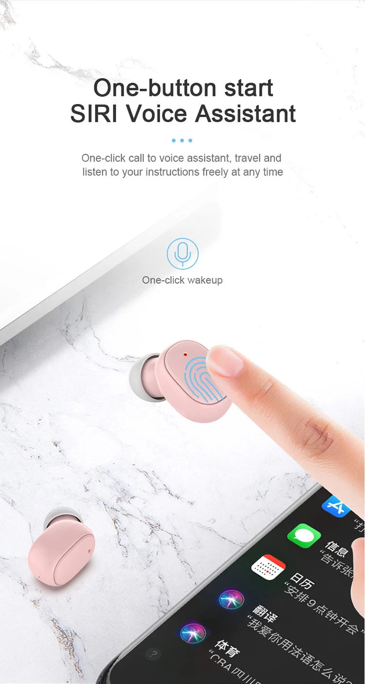 A6s Pro Tws Wireless Bluetooth Earphone Noise Cancelling