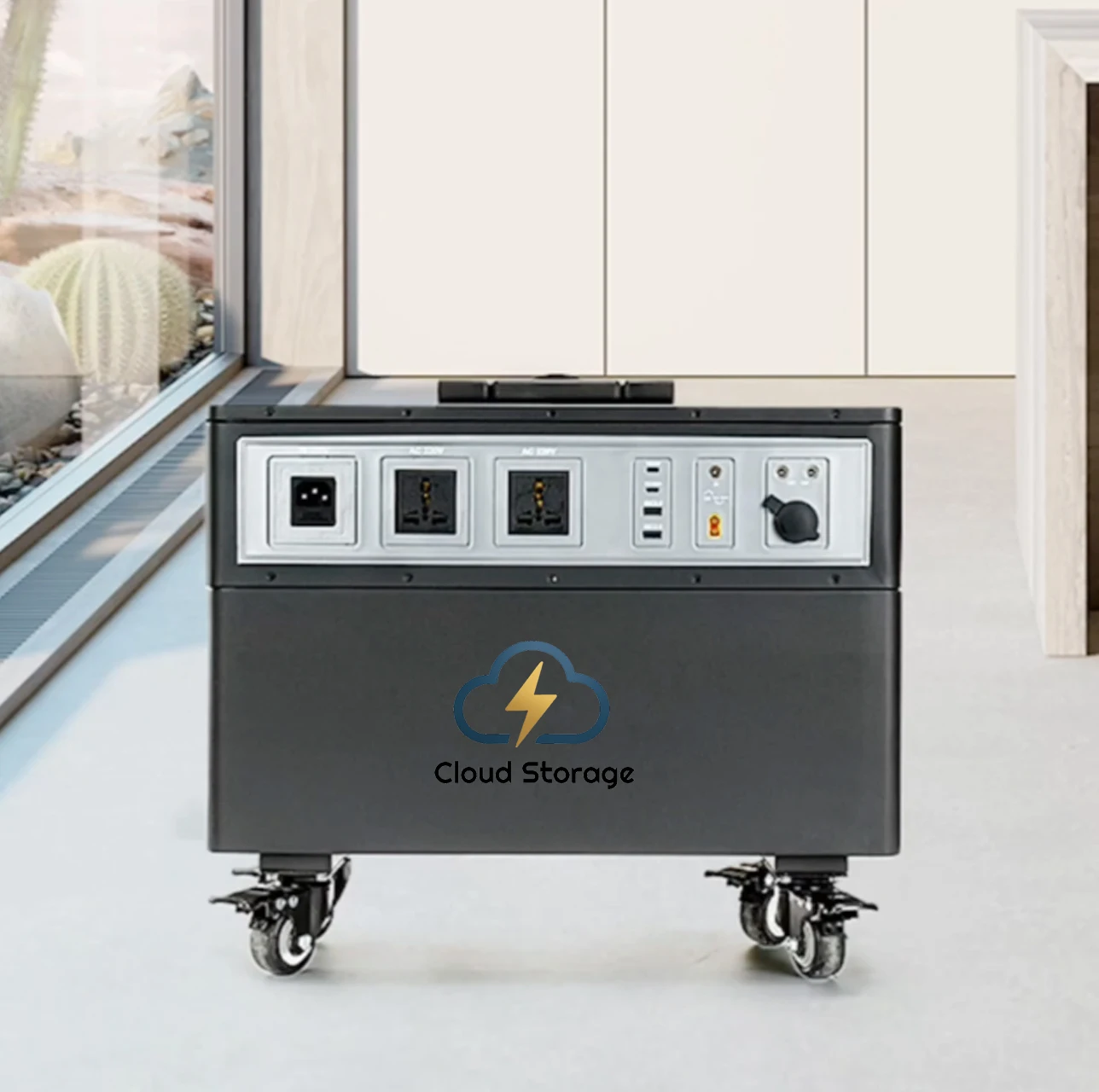 Custom 3kW LiFePO4 Portable Power Station Jump Starter Off-grid Indoor ...