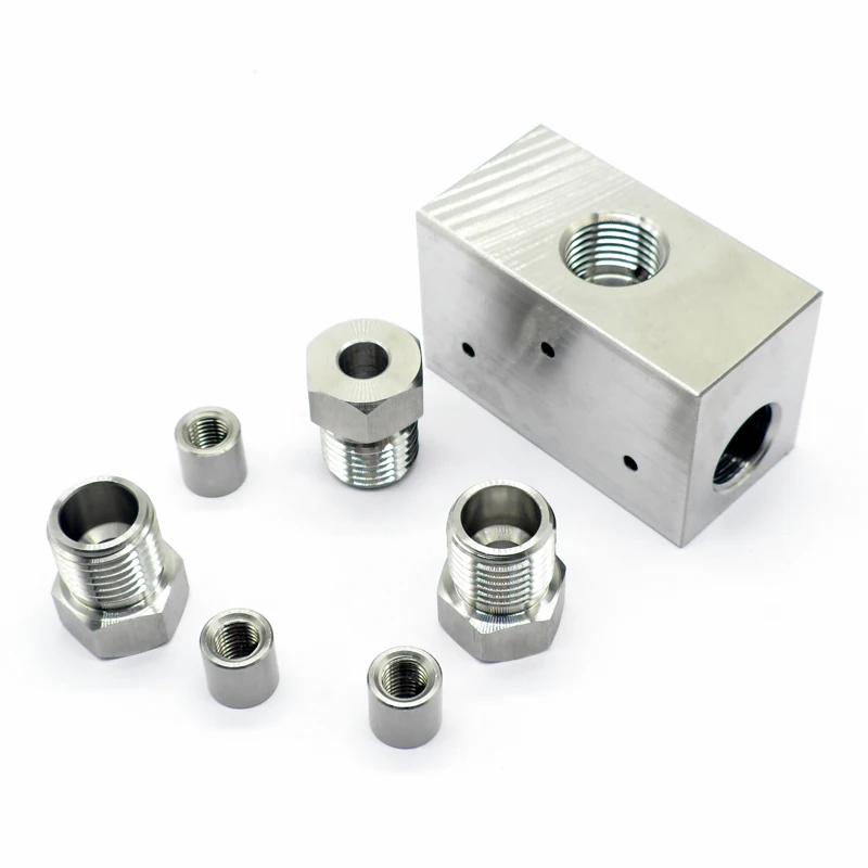 Waterjet Ultra High Pressure Fittings Elbow Coupling Cross Tee