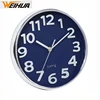 10 inch round promotion regular modern diy fashion plastic wall clock