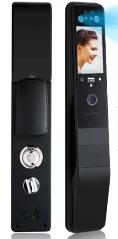 Smart Face Recognition Intelligent Fingerprint  Security Door Lock Tuya APP Passcode WIFI Smart Card Key Door Lock