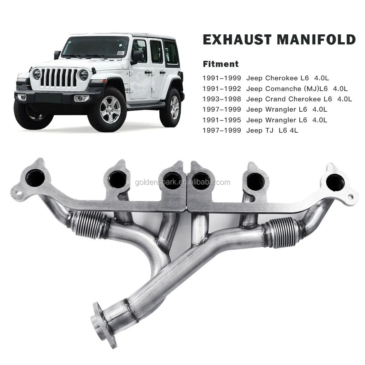 Exhaust Manifold Kits Set For Jeep Wrangler Grand Cherokee - Buy Exhaust  Manifold Kits Set,Exhaust Manifold Kits,Earring Sets For Multiple Piercings  Product on 