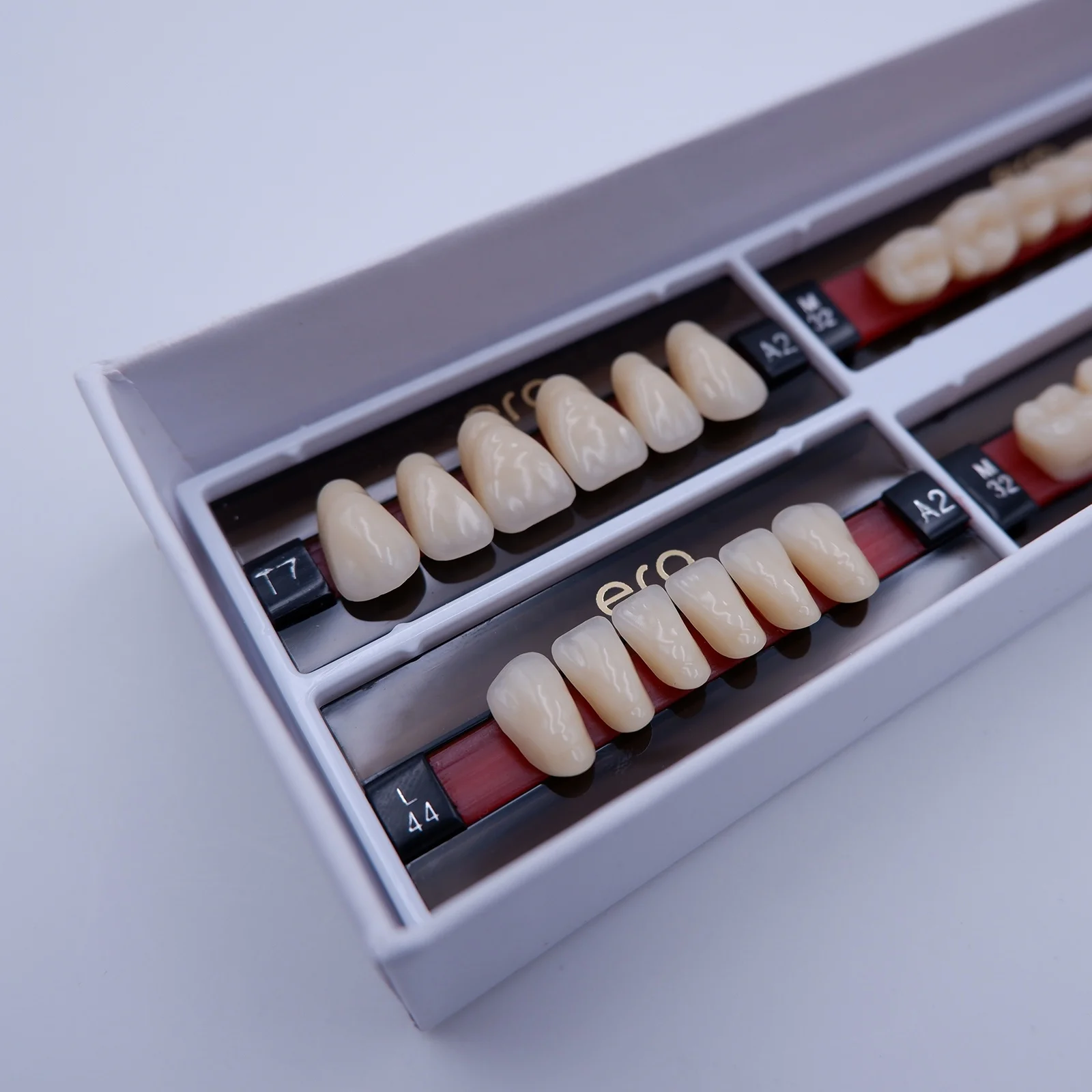 SND New Way Full Set Dental Multi Layer Denture Synthetic Acrylic