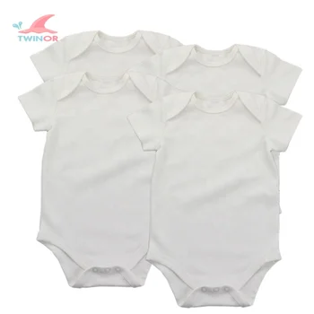 pima cotton baby rompers