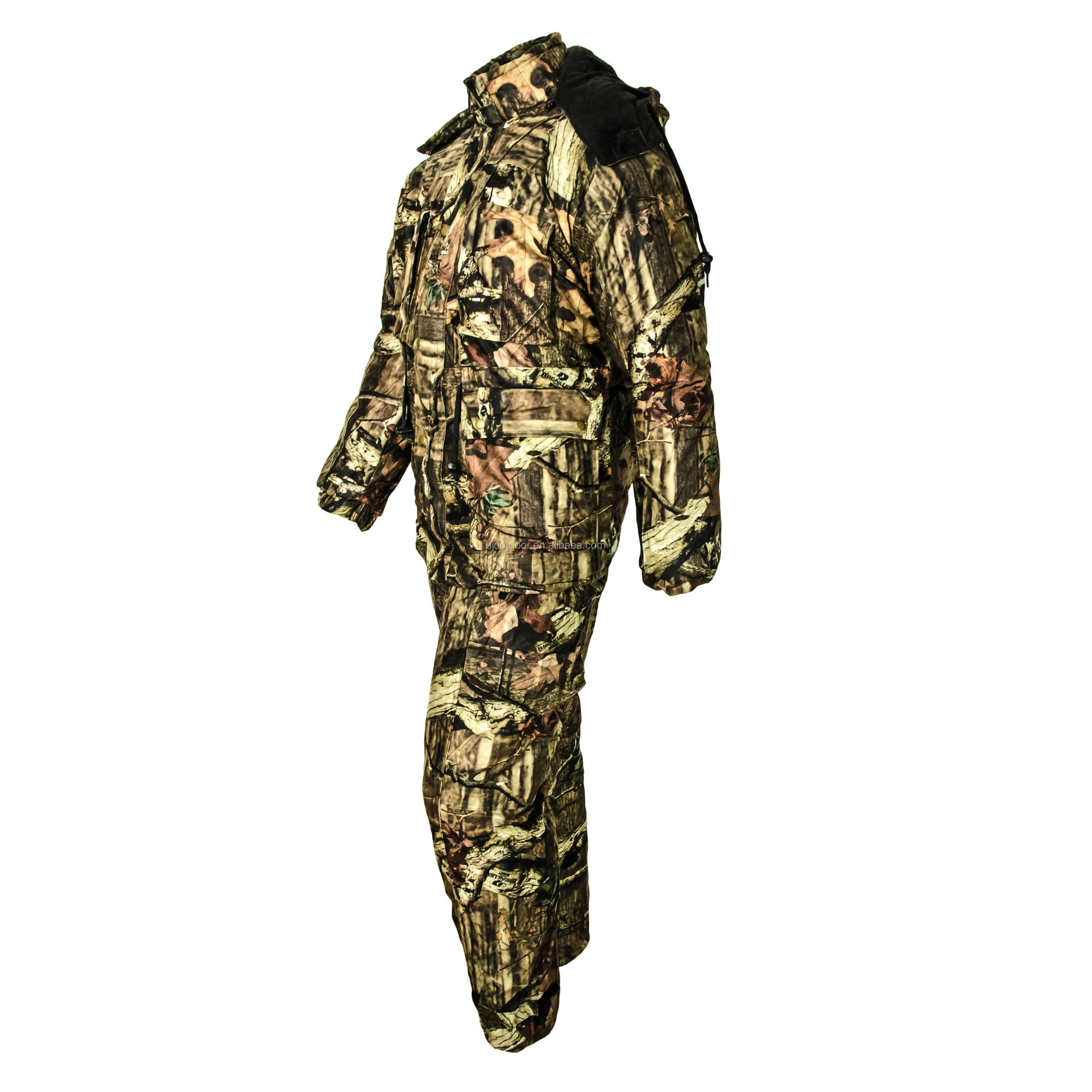 Camouflage Insulated Winter Waterproof Hunting Clothing For Hunter From
