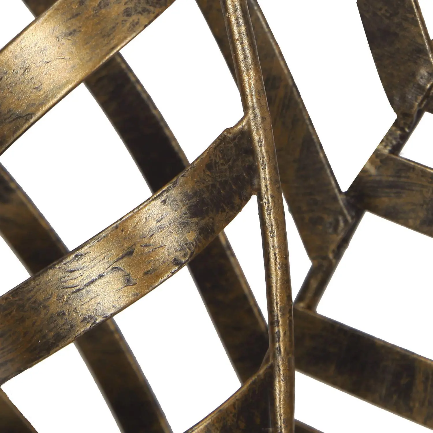 Dn0013 Bronze Leaf Urban Design Metal Wall Decor For Nature Home Art