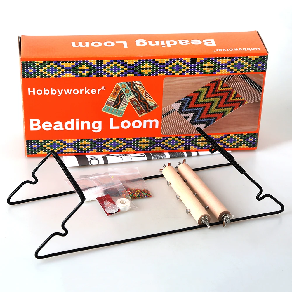 Hobbyworker Bead Loom Kit For Making For Bracelets Necklaces Jewelry