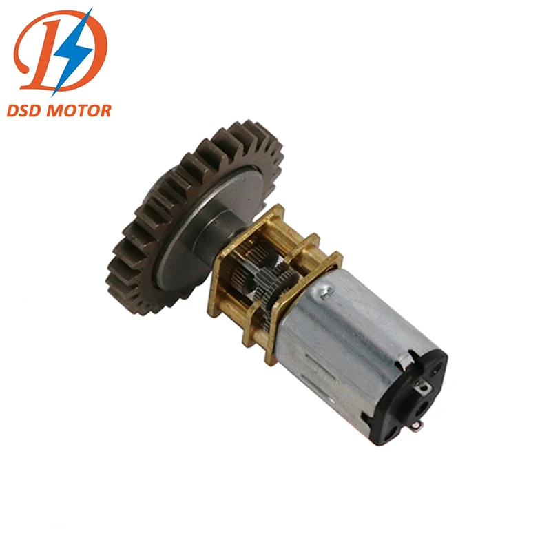 12mm low torque micro 24v dc gear motor with wheel encoder metal 12v dc motor toys factory