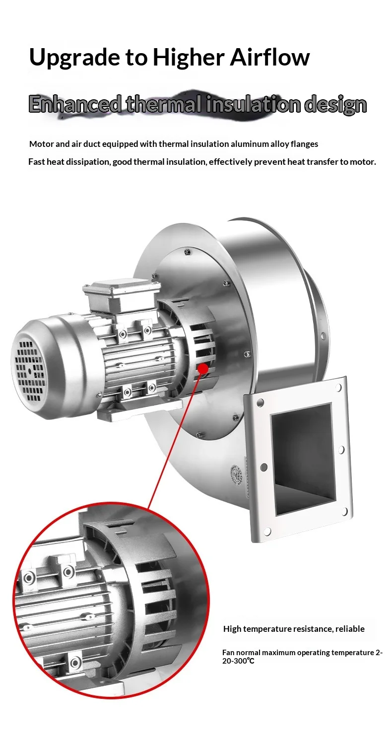 Centrifugal Fan, Stainless, Steel, 304, YN5-47 - detail 14
