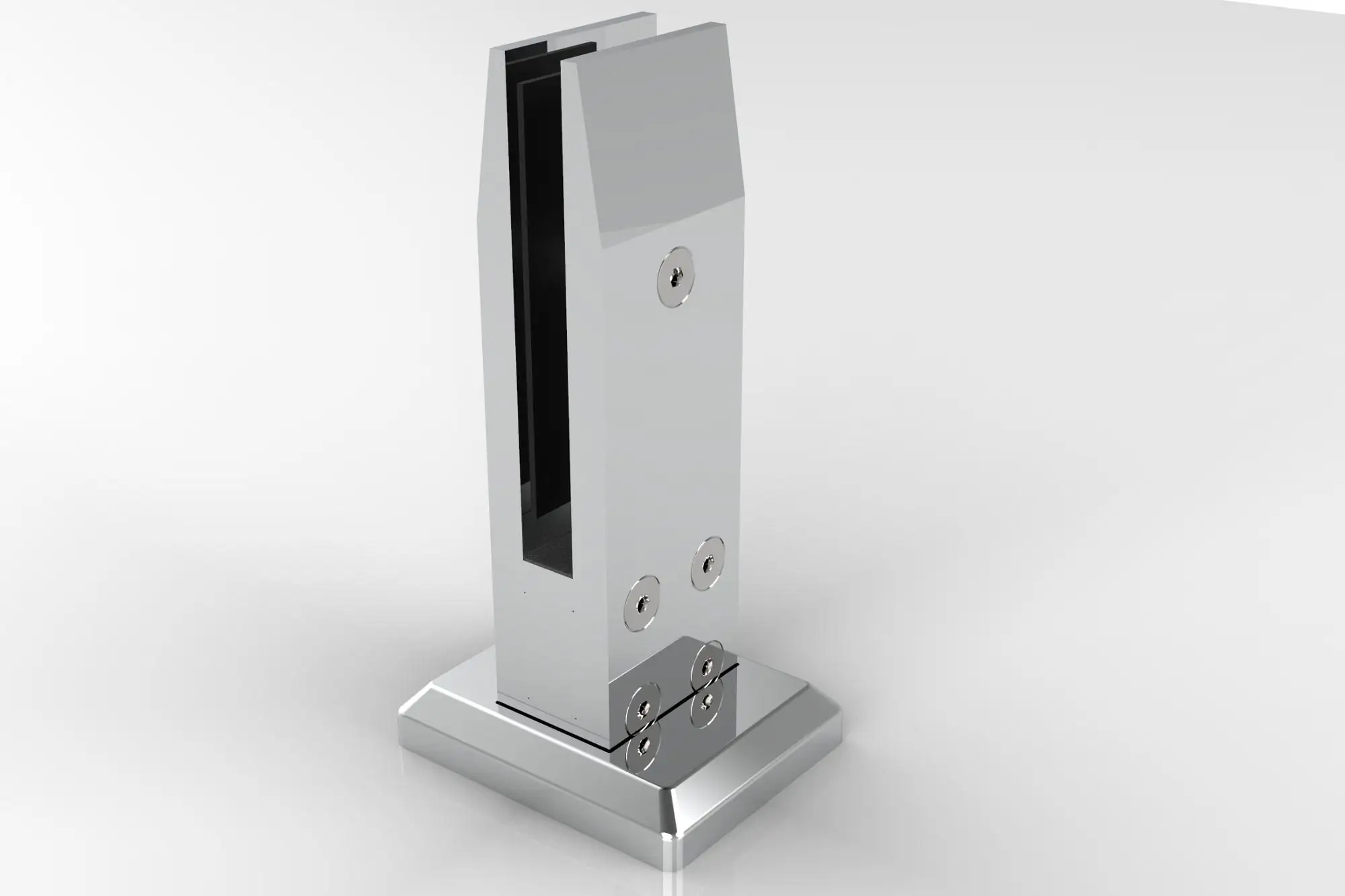 Wholesale Aluminum Glass Spigot Glass Clamp For Frameless Glass Railing