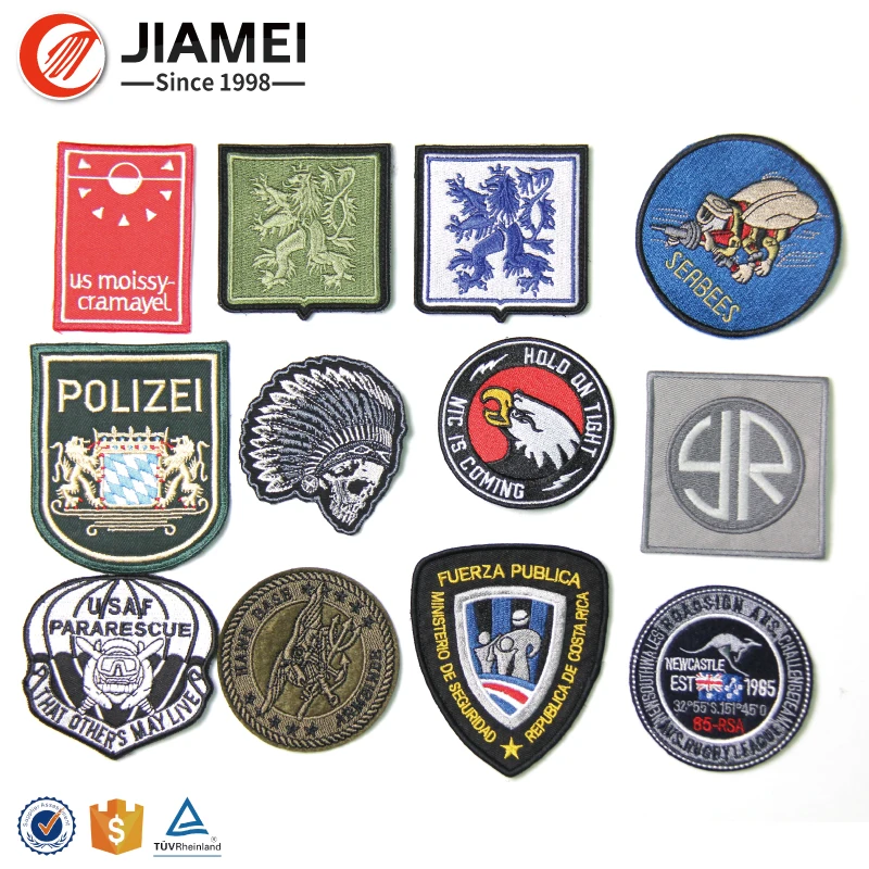 Professional Custom Cloth Personalized Embroidered Patches Buy