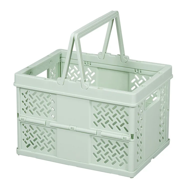 Customized Plastic Storage Collapsible Baskets With Handle Oem & Odm ...