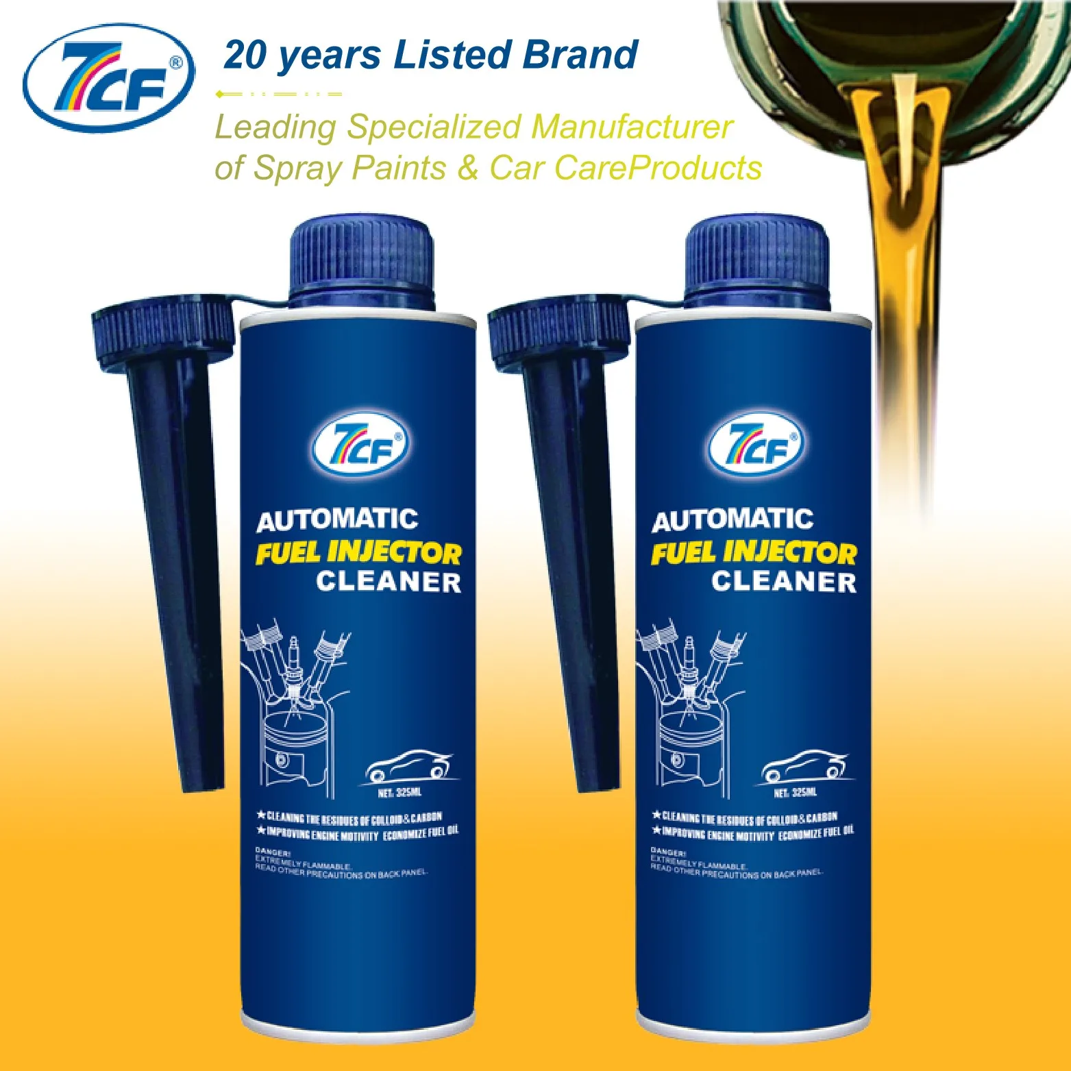 7cf Car Care Products Chemical Cleaning Additive Fluid Diesel Fuel Car