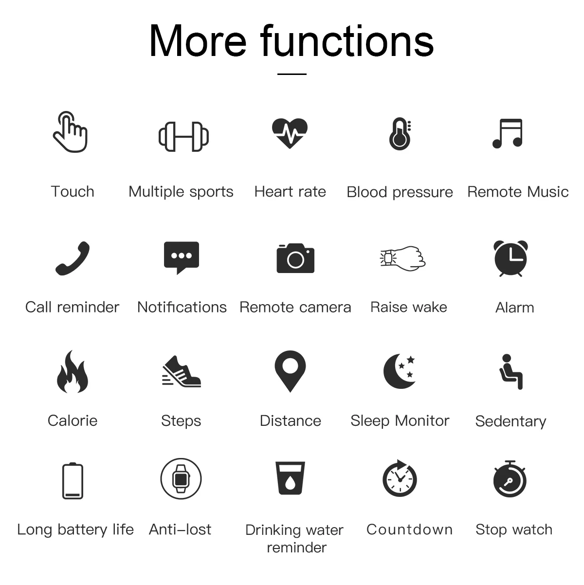 2020 Microwear L11 1.3'' Bluetooth sport smartwatch multiple sports mode IP68 ECG heart rate fitness band watch for iPhone