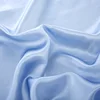 High Quality 6A grade Satin Pure16mm blue 100% silk fabric for printing or dyeing