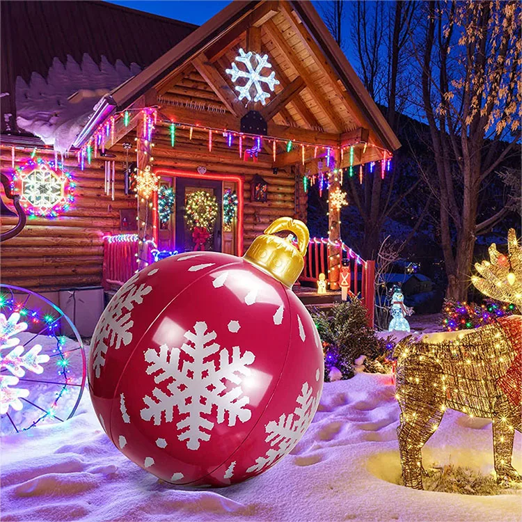 Large Outdoor Inflatable Blow Up Ornaments Yard Decorations 60cm Big ...