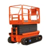 Vertical man lifting platform, scissor lift platform jack