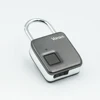 USB charge outdoor biometric fingerprint padlock waterproof smart safty door lock