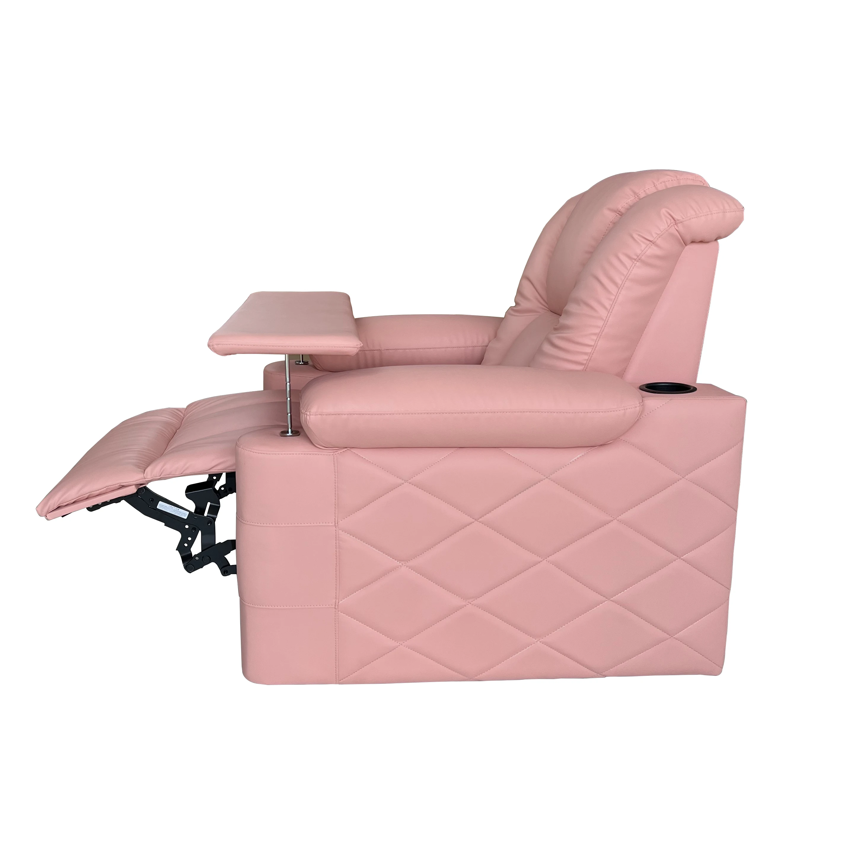 Luxury Design Pink Nail Salon Manicure Chair Foot Spa Nail Table