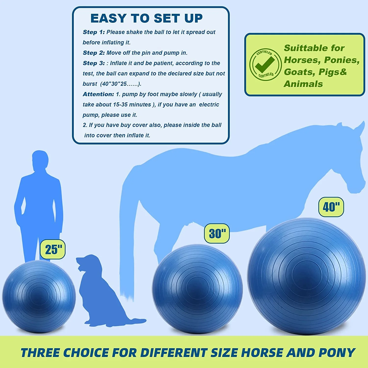 Hose Ball Taining Toy, Anti-Bust Hose Execise Ball Toy