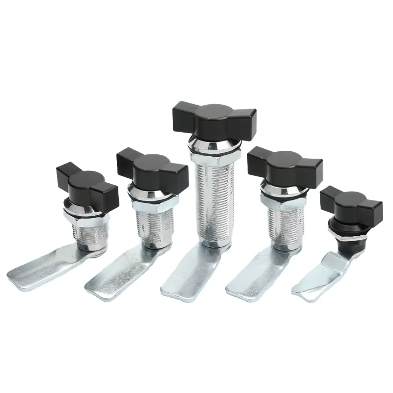 MS714-2 Electrical Box Tool Lock Tongue Waterproof Strong Wing Handle Lock Instrument Cabinet Custom Cutting Processing supplier