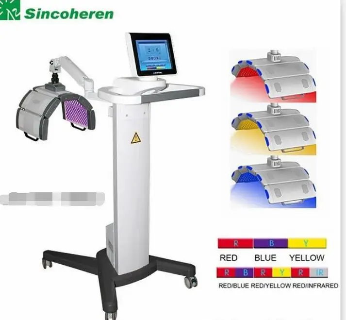 Red Blue Yellow Infrared Led Light Therapy Machine