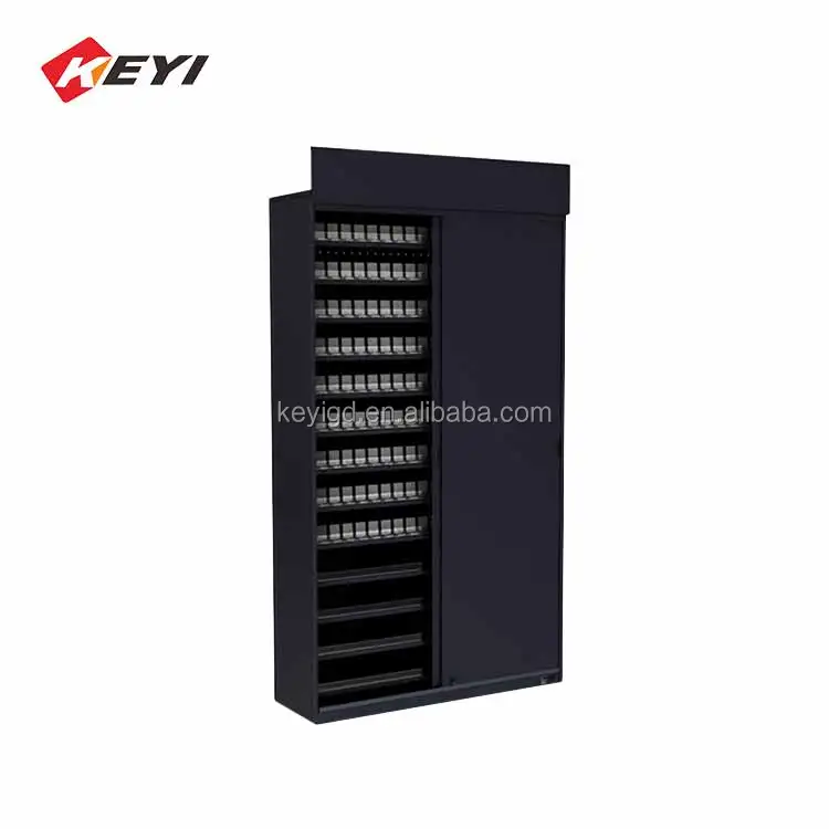 Oem&odm Custom Printed Logo Retail Shop Wood Mdf Lockable Cigarette