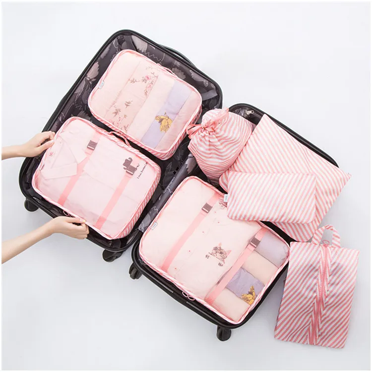 luggage organizer storage bag set