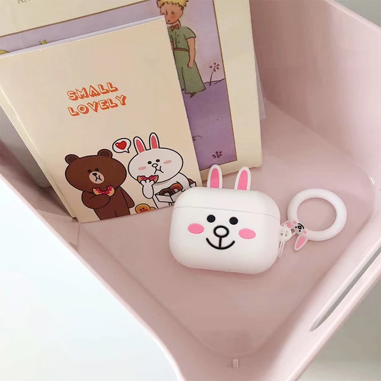 Freies Verschiffen Nette Cartoon Für Apple Airpods Pro Fall Für Airpods Pro Silikon Fall Für Airpods Pro Fall - ANKUX.COM