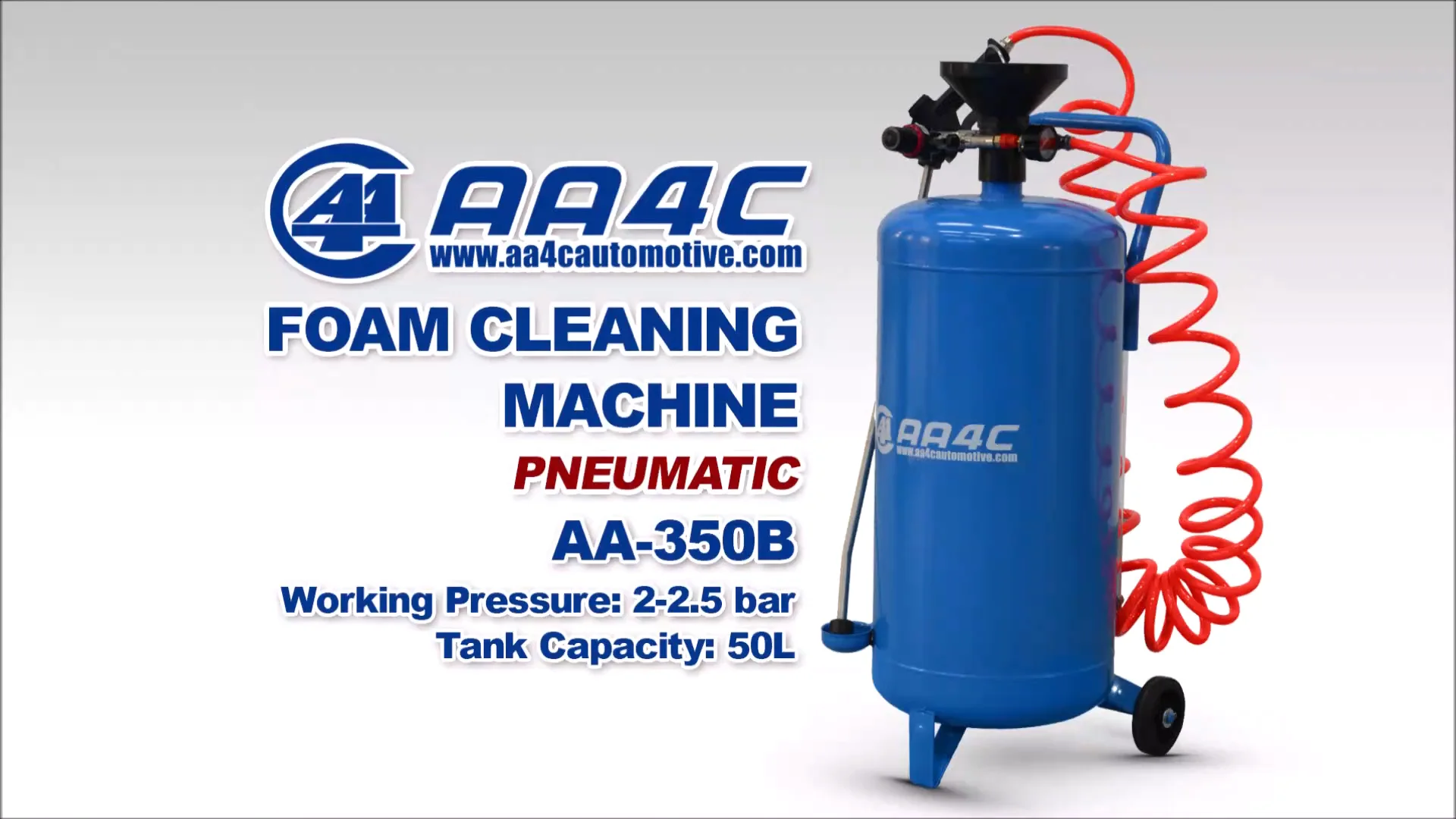 Aa4c Steel Foam Clean Machine 304 Stainless Steel Foam Cleaning Machine