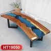 2019 made to order modern design one-of-a-kind live edge resin table epoxy table top resin