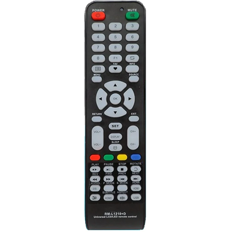New Universal LCD/LED TV Remote Controller RML1210+D used for Chinese