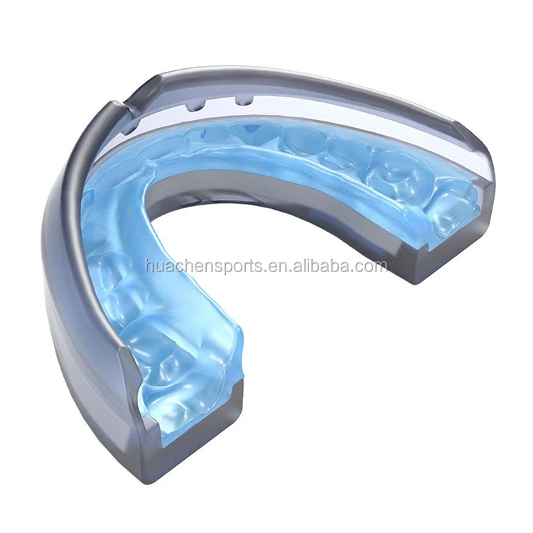 Top Quality Manufacturer EVA Printed Mouth Protector MMA Teeth Grinding Guard Rugby Funny Boxing Mouth Guard Wholesale Huachen