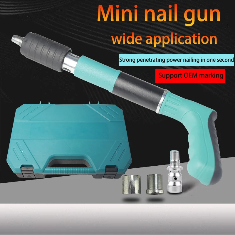 Mini Household Use Cordless Nail Guns Low Noise Nail Gun For Concrete