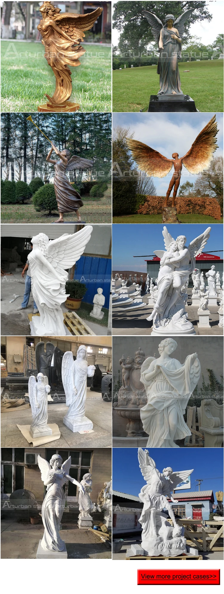Outdoor Angel Statues