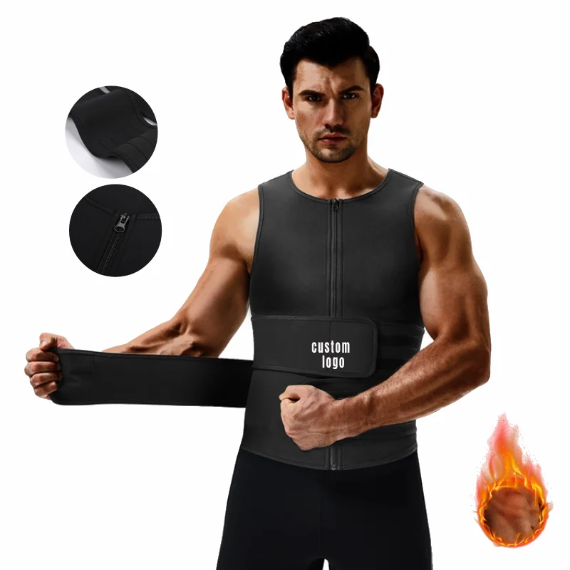 

Waist Trainer Vest,2 Pieces, Black, red, nude
