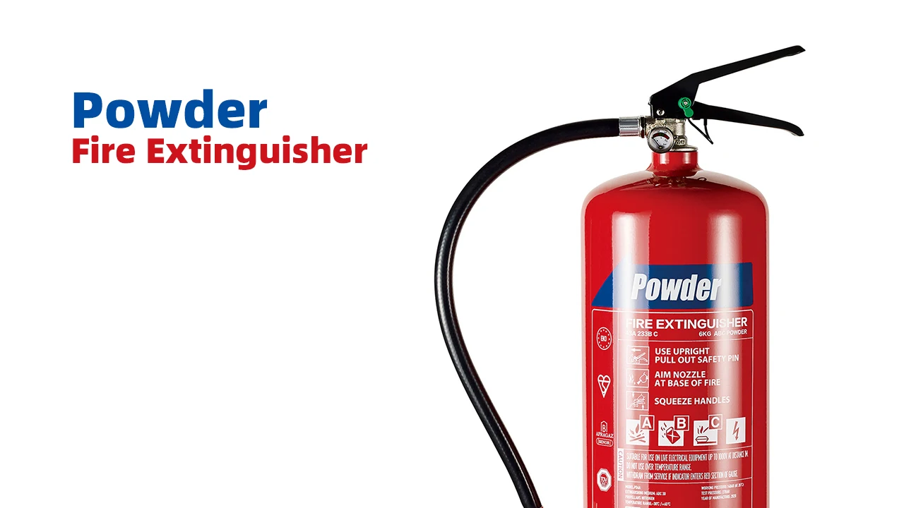 Pt6a 6kg Powder Fire Extinguisher 27a183b Bs En3 Kitemark Ce Bsi Nf En3 6kg Dp Fire