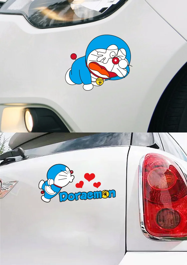 Stiker Gambar Kartun Jepang Lucu Lucu Untuk Anak Doraemon Diy Aksesori Mobil Potongan Stiker Buy Die Cut Stiker Vinyl