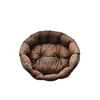 Innovative new products professional design luxury soft leather pet bed