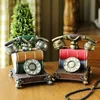 Europe type restoring ancient ways telephone, piggy bank domestic outfit resinous adornment