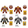 Super hero Big Large Jumbo figure legoes war Machine helmet removable mini action Figures Building Blocks