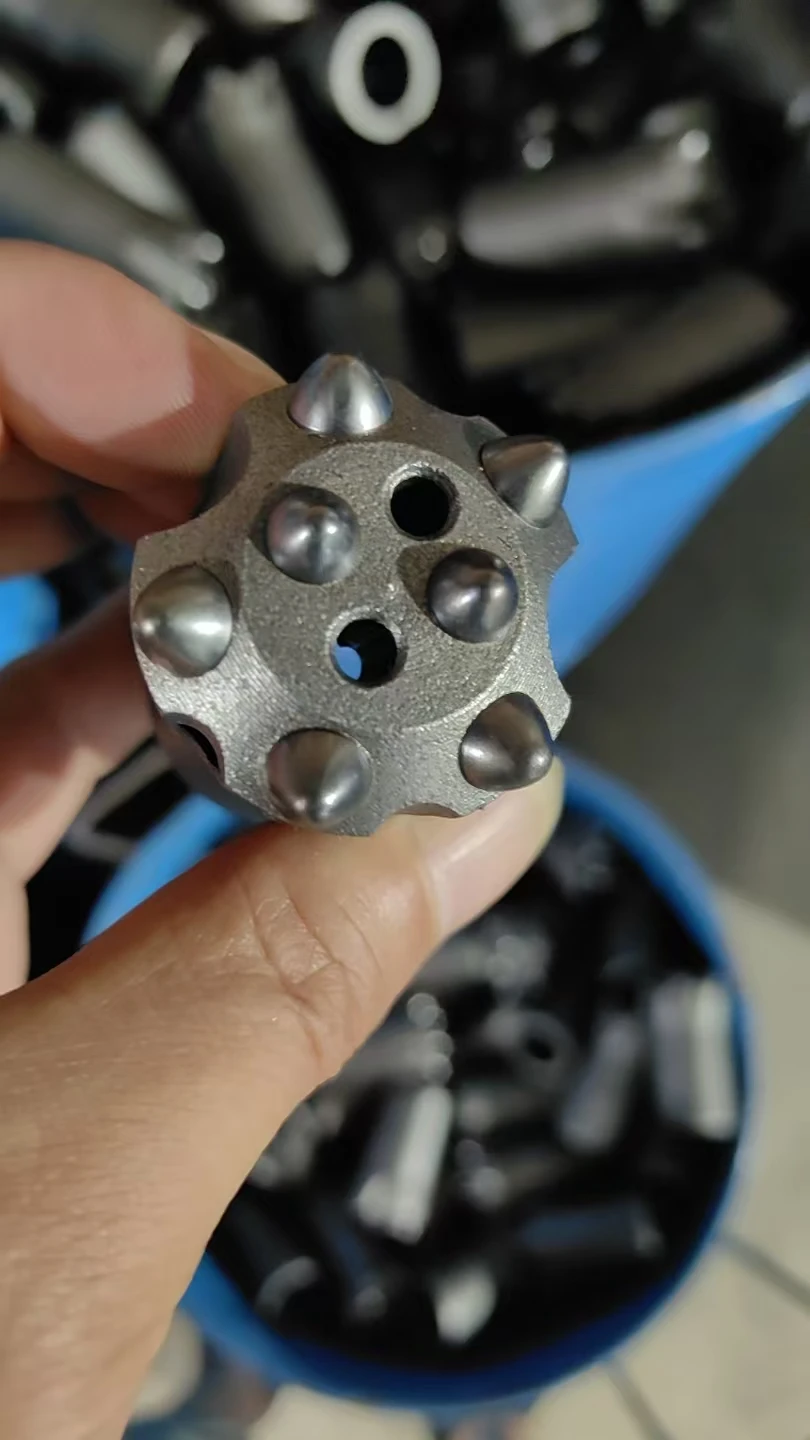 Tungsten Carbide Button Bit 32mm 5 Taper 11 Degree Drill Bit