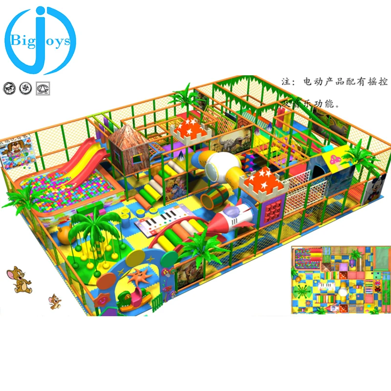 soft play climbing frame