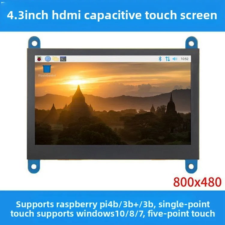 4.3 Inch Raspberry Pi for Display with 800x480 Resolution USB ...