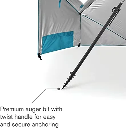 Windproof Uv-proof Beach Fishing Umbrella For Outdoor Camping_voghion.com