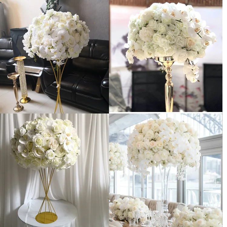 Artificial Decoration Flower Ball Centerpiece For Wedding Buy Flower