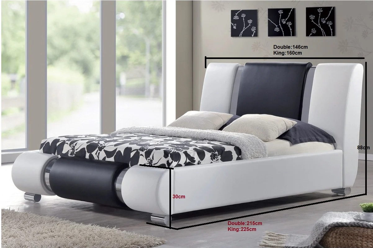 Кровать дабл. Современные кровати Кинг сайз. Cosmo King Size Black and White Leather Bed" «Италия». Американские кровати самые.